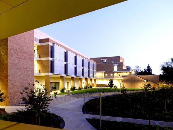 Wide shot of CHASS Interdisciplinary South building